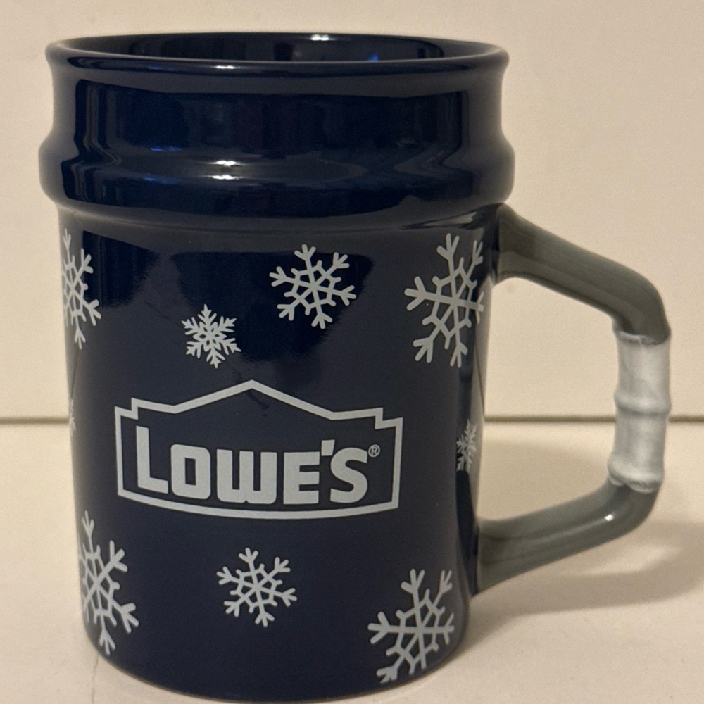 Lowe's “Mini Bucket” Snowflake Mug 2025 Promo